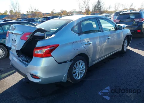 2019 Nissan Sentra Sv из США, поврежденный, VIN 3N1AB7AP4KY443508